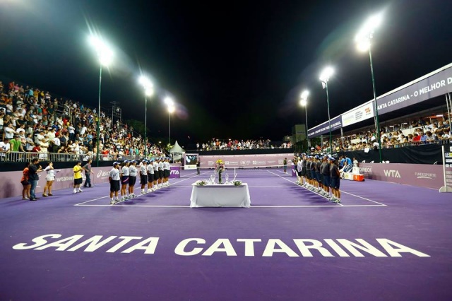 Brasil Tennis Cup poteka v glavnem mestu brazilske zvezne države Sante Caterine.